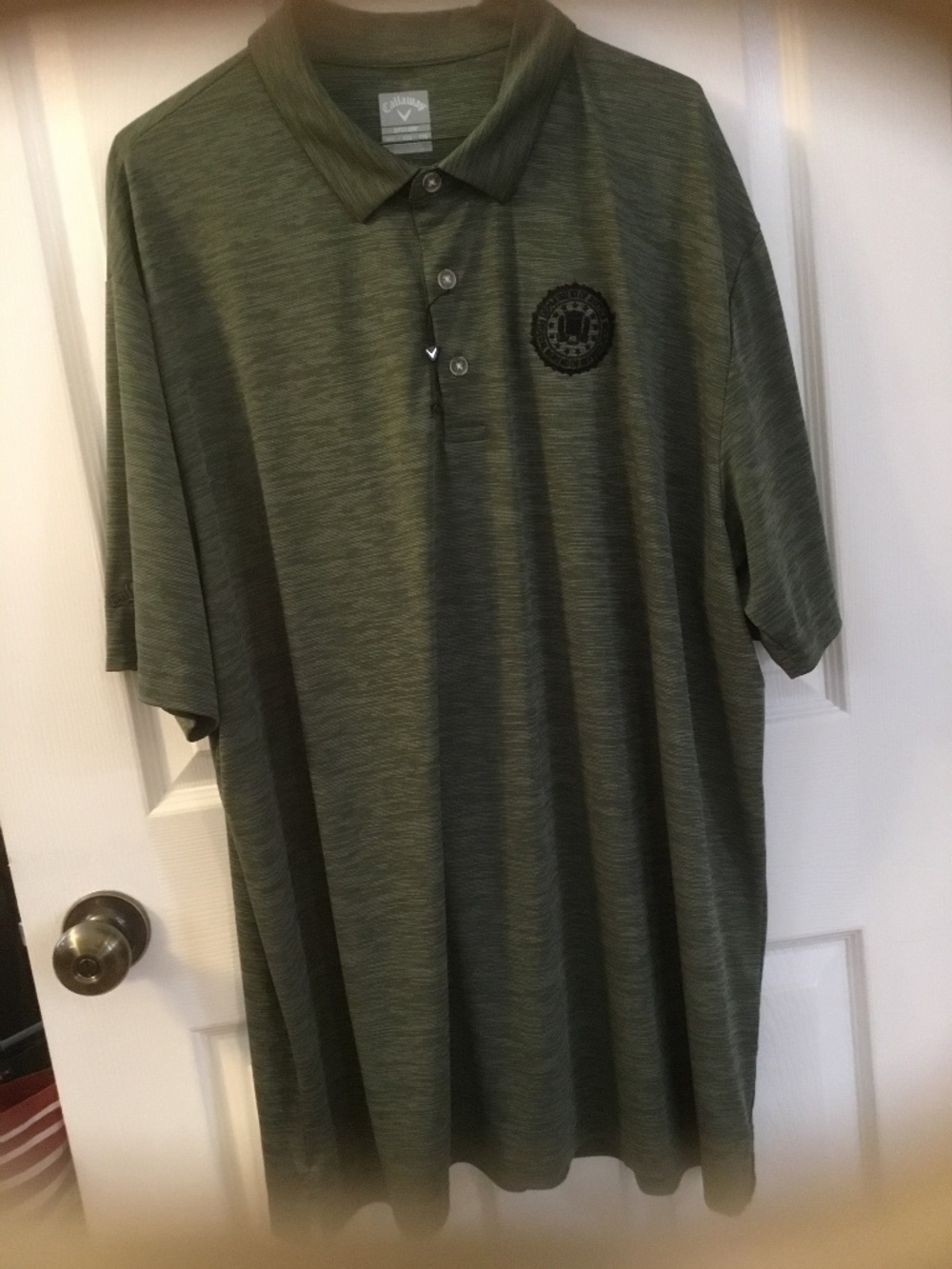 FBI Shield (Logo) Golf Callaway XXL Shirt NICE!